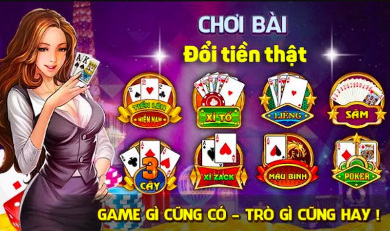 Game bài luôn là lựa chọn của phần lớn hội viên