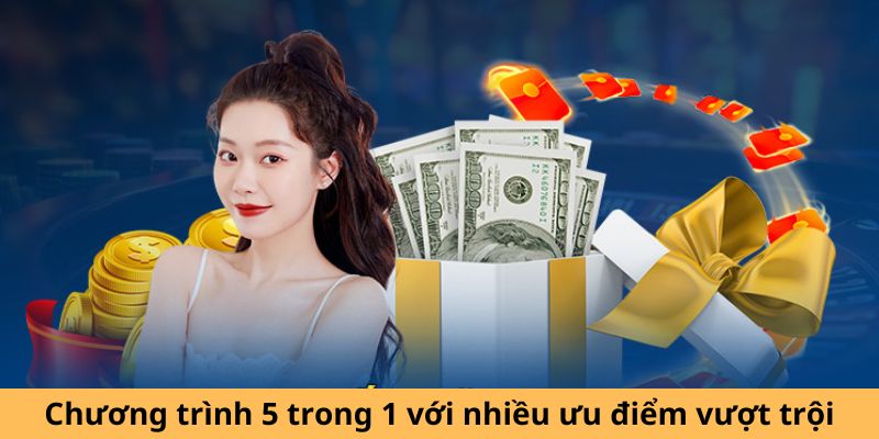 Chương trình 5 trong 1 đem lại nhiều tính năng xuất sắc